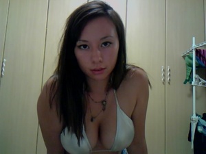 Slim Asian chick with big tits - XXXonXXX - Pic 14