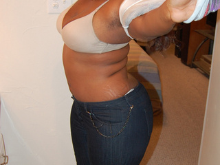 Pretty chubby ebony MILF ready to assdrilling - Picture 1