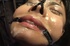 Asian bitch roped tightly and hung upside down