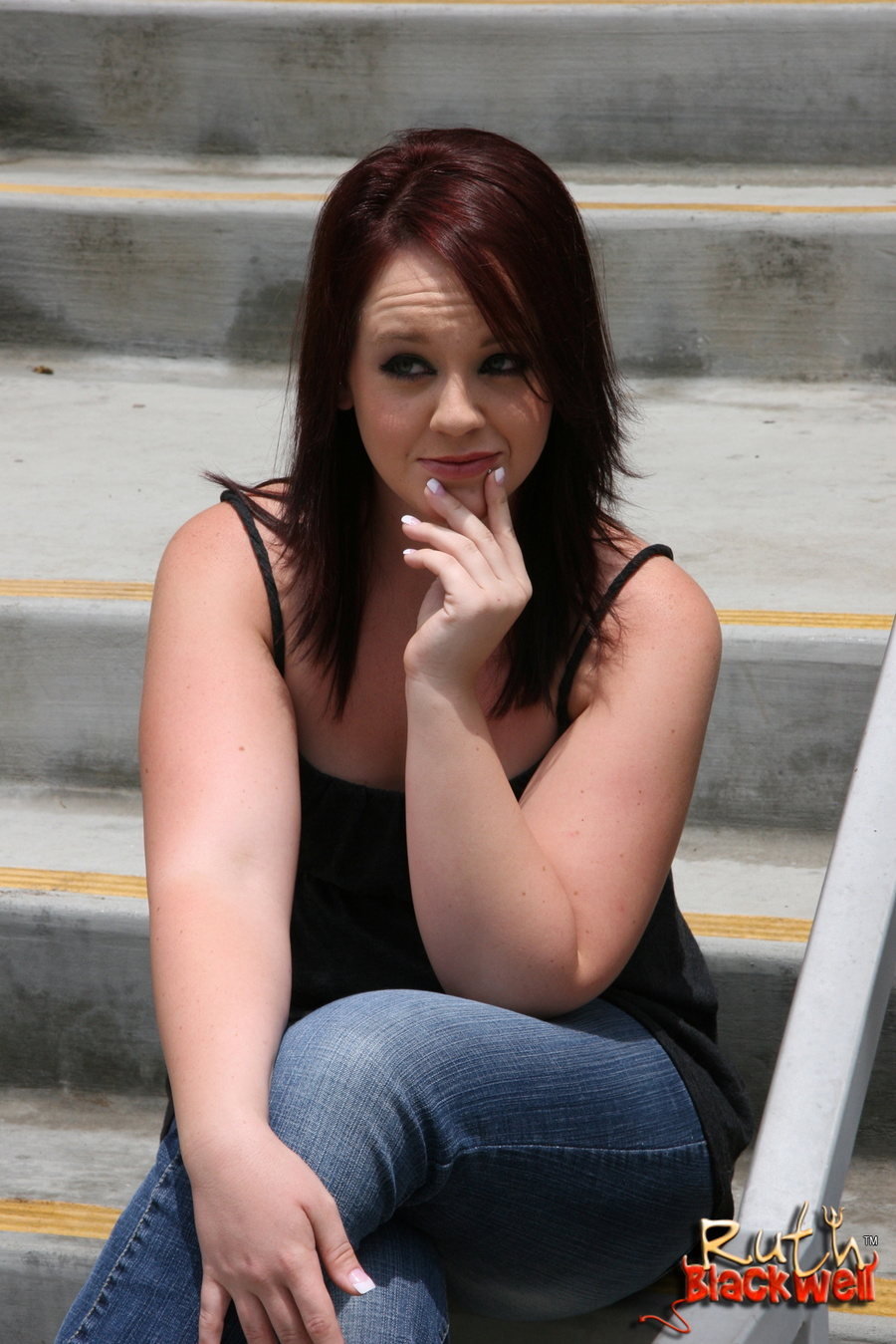 Blonde whore and her black BF seduce her pr - XXX Dessert - Picture 2