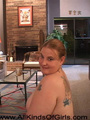 Tattooed ponytailed fat chick gives head - Picture 1