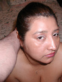 Plump latina housewife undresses before - Picture 2