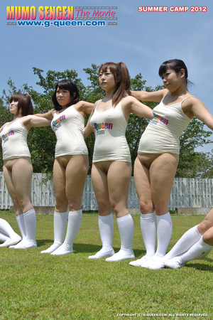 Nude Japanese school girl having their PE classes - XXXonXXX - Pic 2