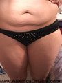 Fat ass bitch in black panties - Picture 1