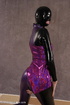 masked girl black and