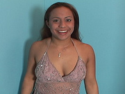 Redhead in pink top sucks big balls and a throbbing cock