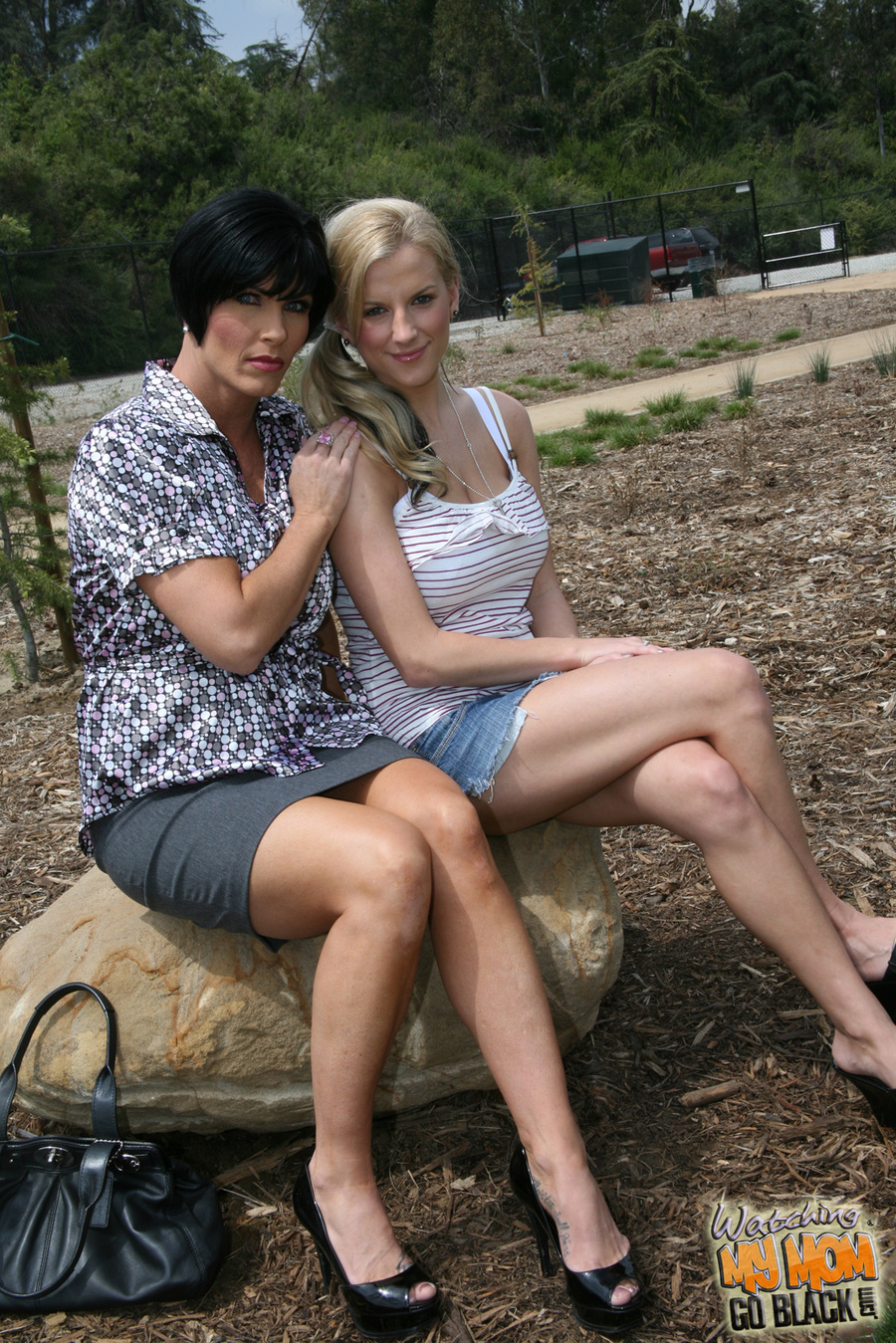 Mother and doughter gives footjob on massiv - XXX Dessert - Picture 1