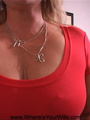 Bitchy blond in seductive red ready for - Picture 1