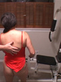 Snaffled brunette ass-fucked in the gym - Picture 4