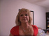 Busty blond mature babe shows her fleshy pussy