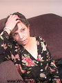 Mature granny gets naked and sucks - Picture 1