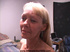 topless mature blond's round