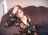 Naughty grandma gets undressed and then kneels down to suck dick obediently