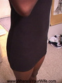 Sweet black mama in sexy short black - Picture 3