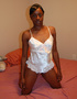 Sweet hottie opens her hairy pussy as sweet cute ebony shows off ass
