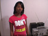 Cute sexy ebony takes sexy pics in red top and jean then enjoys cock in