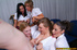Five naugthy college ladies seduced their professor for a handjob and