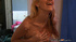 Blond using her boobie to caress and squeezing tight a hard dick to cum