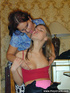 Naughty young girls teasing each other and please each other's pussy with