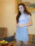 Young brunette has too many clothes on so she strips down and fingering