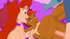 Toon redhead babe Princess Clara wathing Foxxy Love being ass fucked on