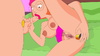 Busty toon Meg Griffin sucking huge cock and stuffing her tight butt hoe