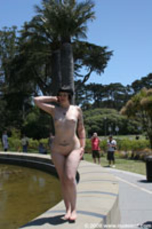 Hot stunning chicks  with sexy body walking nude in public - XXXonXXX - Pic 5