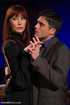 Sexy redhead fierce lady and handsome man enjoys fucking each other hard