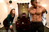 Muscled man gets tied up and enjoys pounding up and fucking by sexy babe