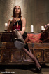 Hot and seductive mature lady loved to show pics of her envious foot action