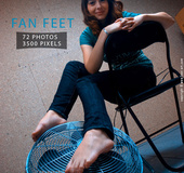 Perfect symmetrical feet of sublime women for a spectacular fetish work