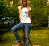 Perfect symmetrical feet of sublime women for a spectacular fetish work