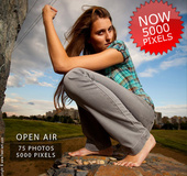 Attractive women's long, slim, elegant feet