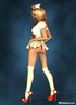 Sexy blond 3D shemale as a nurse