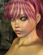 Stark-naked 3D shemale with monster cock