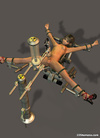 Teen nude 3D shemale enjoys sexmachine