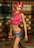 sexy redhead dickgirl pink