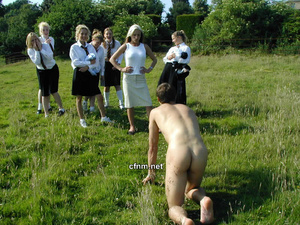 Slutty girls trick boys into nudity, foot fetish, and wanking - XXXonXXX - Pic 5