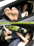The fun of having these adorable feet play with you