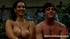 Stud fucked by busty babe in strapon then returns favor