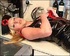 Blonde bitch in latex nurse suit rubbing her slit