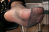 bare feet stockinged feet