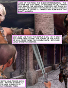 Two stunning warriors decide it is better to make love than war