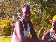 Sexy tight-assed stud gets a good time being fucked in the mouth and up his tight virgin ass