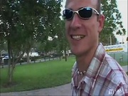Straight guy in awe as he discovers the wonderful ways of delicious dick eating and glorious butt pounding with two other guys