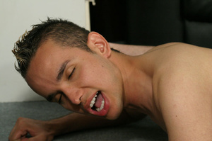 Young latino guy exhilirated at encounte - Picture 4