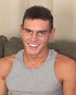 Three muscular men riding on hard cocks with their tight ass holes