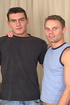 Very virile men butt banging other guys who are giving another guy a head