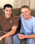 Very virile men butt banging other guys who are giving another guy a head