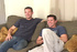 four straight men spread